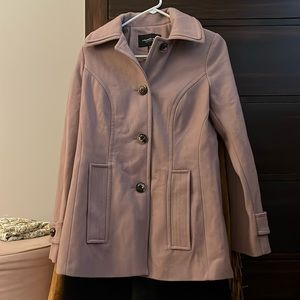 light pink london fog collection pink pea coat